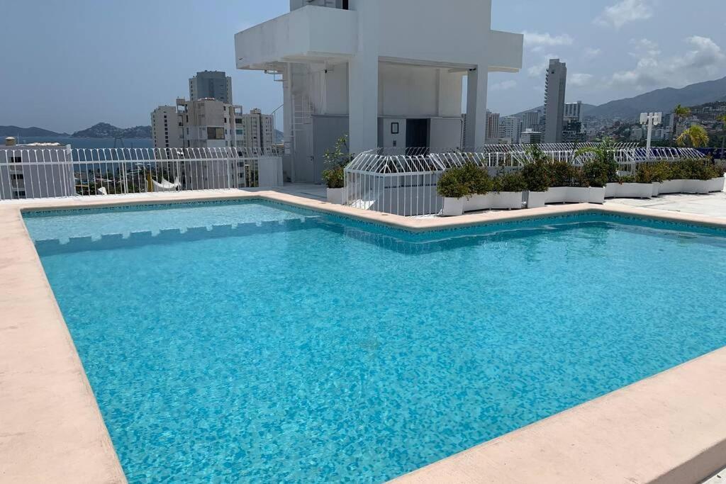 Appartement T2 Depto Advance Acapulco C Alberca Increible Extérieur photo